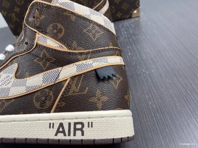 Cheap Kickmax LV Air x Jordan OFF-WHITE 1 0622